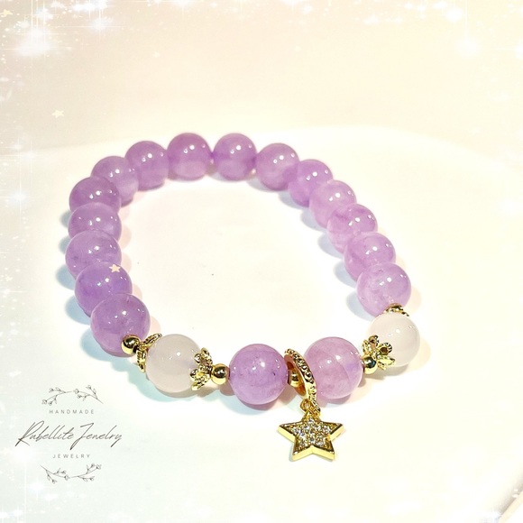 Handmade Amethyst Bracelet - Picture 3 of 5